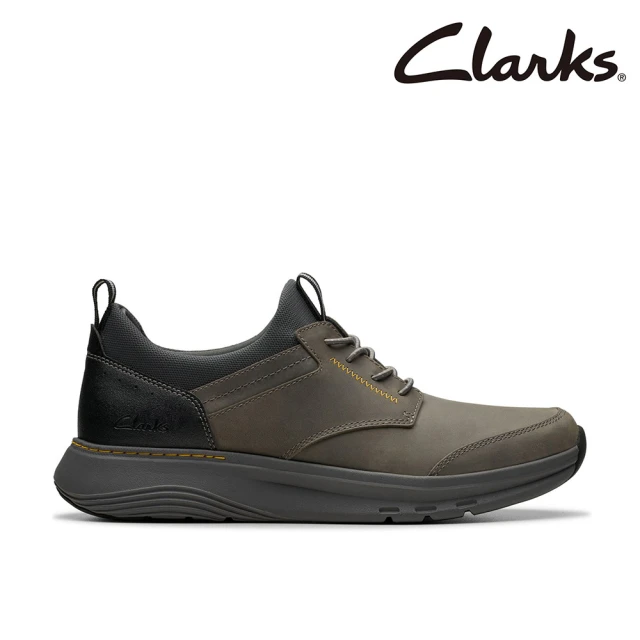 Clarks 男鞋 Motion Trek EZ 套入式設計輕量厚底休閒鞋 運動鞋(CLM79453C)