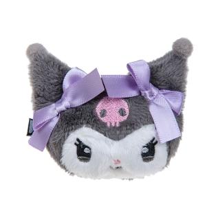 【SANRIO 三麗鷗】KUROMI Dream Closet 絨毛造型髮夾 酷洛米