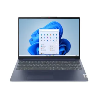 【Lenovo】送無線滑鼠★16吋i7輕薄筆電(IdeaPad Slim 5/82XF00A5TW/i7-13620H/16G/512G SSD/W11/藍)