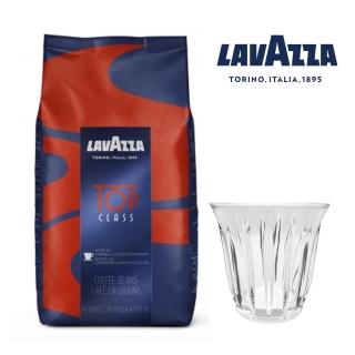 【LAVAZZA】TOP CLASS 咖啡豆(1000g 限量送手工玻璃杯)