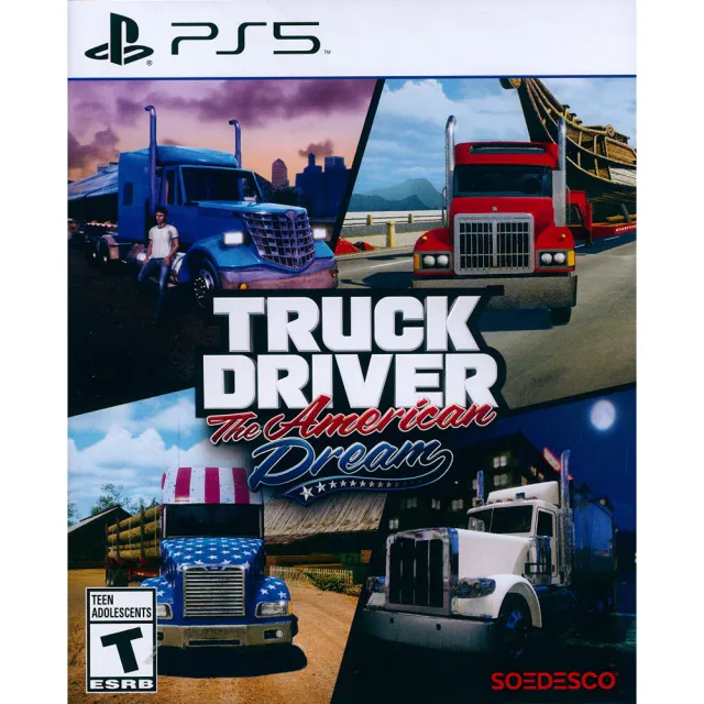 【SONY 索尼】PS5 卡車司機 美國夢 Truck Driver: The American Dream(中英日文美版)