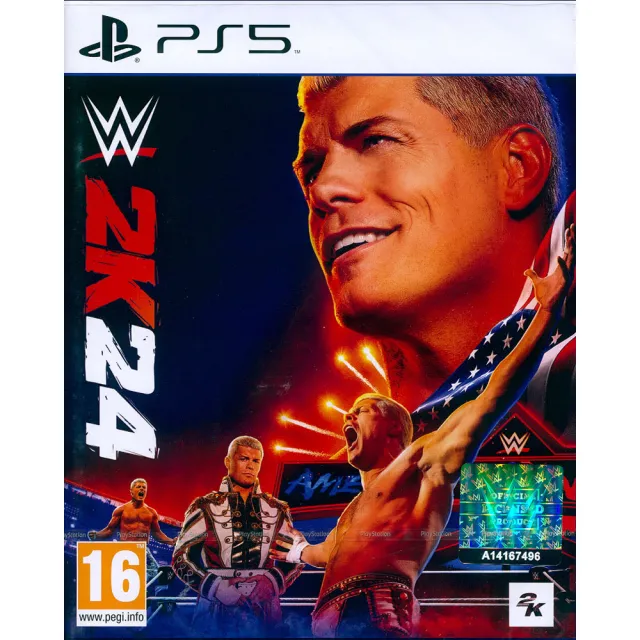 【SONY 索尼】PS5 WWE 2K24 美國勁爆職業摔角 2024(英文歐版)