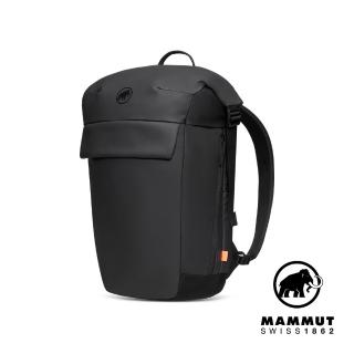 【Mammut 長毛象官方直營】Seon Courier 20 捲蓋休閒後揹包 20L 黑色 #2510-04250