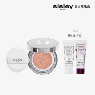 【Sisley 希思黎】璀璨鑽白氣墊精華 SPF50+/PA++++ 15g(最強聚光氣墊/打造玻璃光感肌)