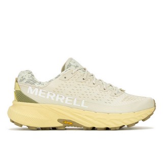 【MERRELL】運動鞋 野跑鞋 男 AGILITY PEAK 5 奶油黃 ML068189(J068189)