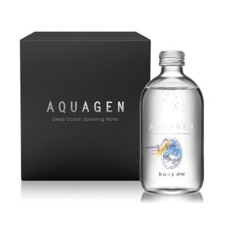 【AQUAGEN】海洋深層氣泡飲-特色臺灣系列-旅途平安(330mlx9入/箱-桃機)