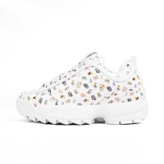 【FILA】Disruptor Ll Multi Graphic 男女 休閒鞋 老爹鞋 白(4-C639Y-199)