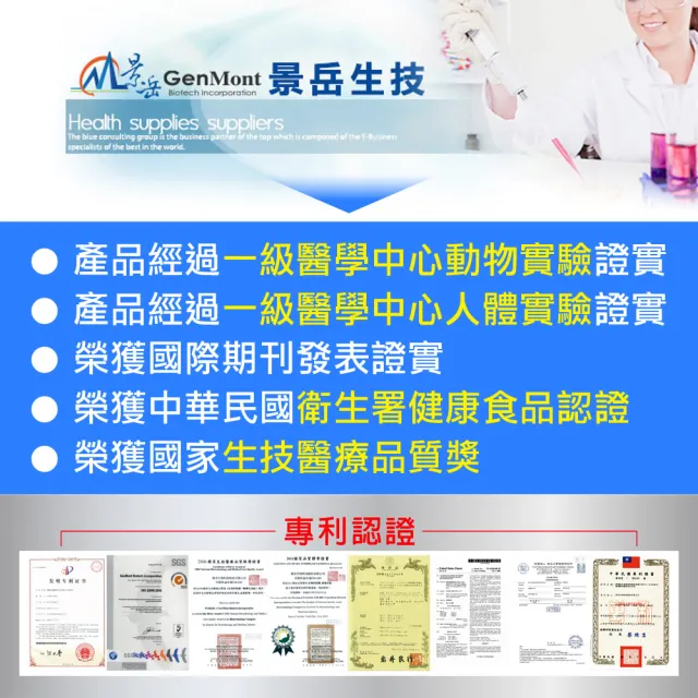 【景岳生技】樂亦康調整過敏體質健字號*6盒(20顆/盒共120顆/贈維生素B群*2瓶)