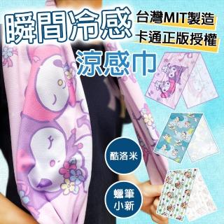 【E.C outdoor】臺灣製造運動吸汗降溫勁酷涼感巾(運動毛巾 圓筒巾 冰爽巾 冰涼巾)