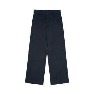 【Dickies】男款深海軍藍經典85283斜紋雙膝設計彈性寬鬆長褲｜DK012933DNX