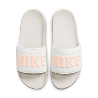 【NIKE 耐吉】WMNS OFFCOURT SLIDE 女 白粉 運動拖鞋 休閒 防水 夏日(BQ4632-112 ∞)
