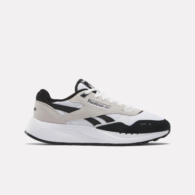 【REEBOK】Classic Leather 2400 男 運動休閒鞋 經典皮革 反光 白黑(100201040)