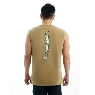 【Quiksilver】男款-STEP UP MUSCLE 背心-卡其(TQYZT09562-81)