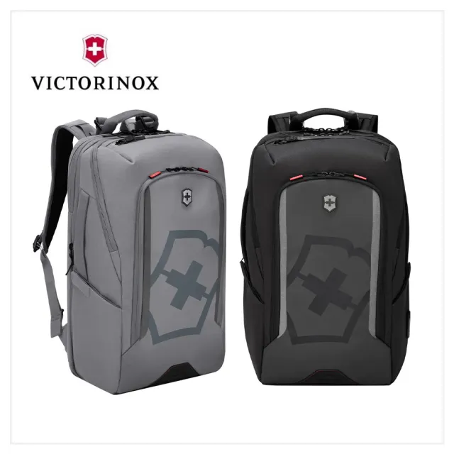 【VICTORINOX 瑞士維氏】Touring 2.0 旅行後背包 24x35x53cm 灰/黑(612119/612120)