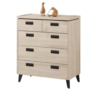 【Hampton 漢汀堡】艾達2.7尺五斗櫃(一般地區免運費/斗櫃/櫥櫃/收納櫃/置物櫃/五斗櫃)