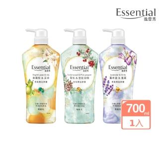 【Essential 逸萱秀】香氛精油修護 潤髮乳700ml(多款任選)