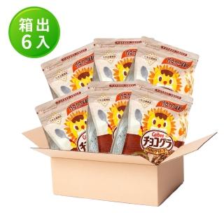 【Calbee 卡樂比】巧果樂巧克力口味麥片(箱出300gX6入-效期至：2025/01/29)