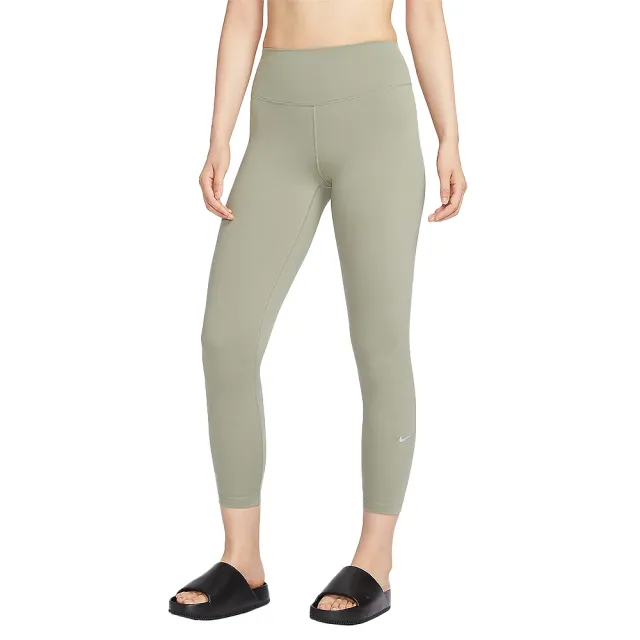 【NIKE 耐吉】NK DF One HR 78 Tight 女款 綠色 運動 瑜珈 束褲 長褲 緊身褲 FN3233-320