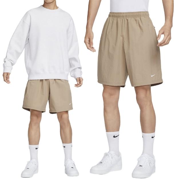 【NIKE 耐吉】As M Nk Solo Swsh Wvn Short 男款 卡其色 休閒 短褲 DX0750-247