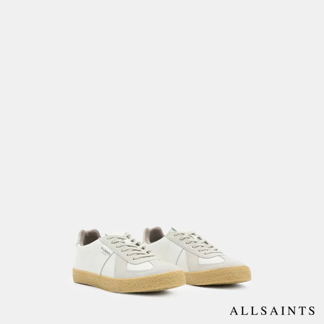 【ALLSAINTS】JAIMEE 牛皮底休閒鞋-白 W069FB(女款)