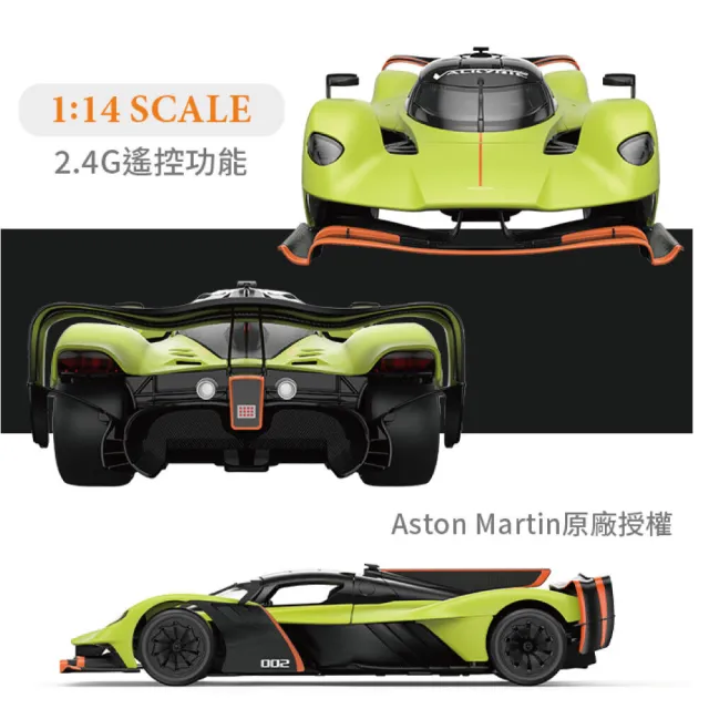 【ToysRUs 玩具反斗城】1:14 Aston Martin Valkyrie AMR Pro - 隨機發貨(兒童 玩具 玩具車 模型車)