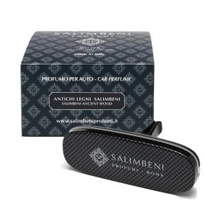 【SALIMBENI 薩林貝尼】萬神殿古木 360萬用香氛夾(碳纖維 香氛 車用擴香 送禮)