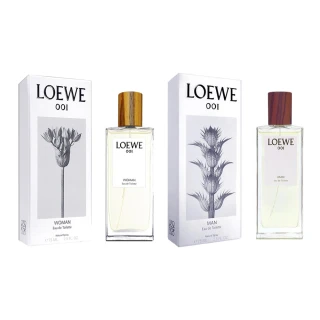 【LOEWE 羅威】001 淡香水 75ml(多款任選 國際航空版 女性/男性)