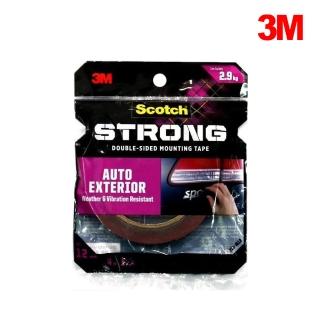 【青禾坊】3M Scotch超強力雙面膠 4米長-汽車用(雙面膠 黏貼膠帶 強力膠帶)