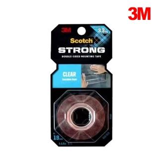 【青禾坊】3M Scotch超強力雙面膠 1.5米長-透明(雙面膠 黏貼膠帶 強力膠帶)