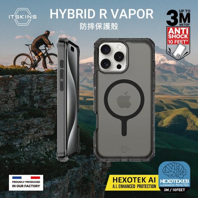 【ITSKINS】iPhone 16 Pro / 16 Pro Max HYBRID R VAPOR-防摔保護殼(兼容MagSafe)