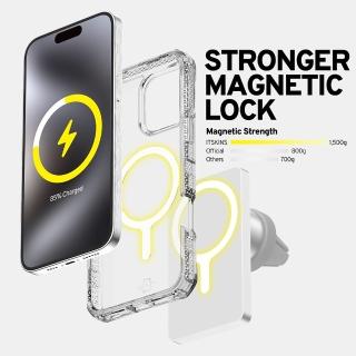 【ITSKINS】iPhone 16 Pro / 16 Pro Max SUPREME R CLEAR☆☆-防摔保護殼(相容MagSafe)