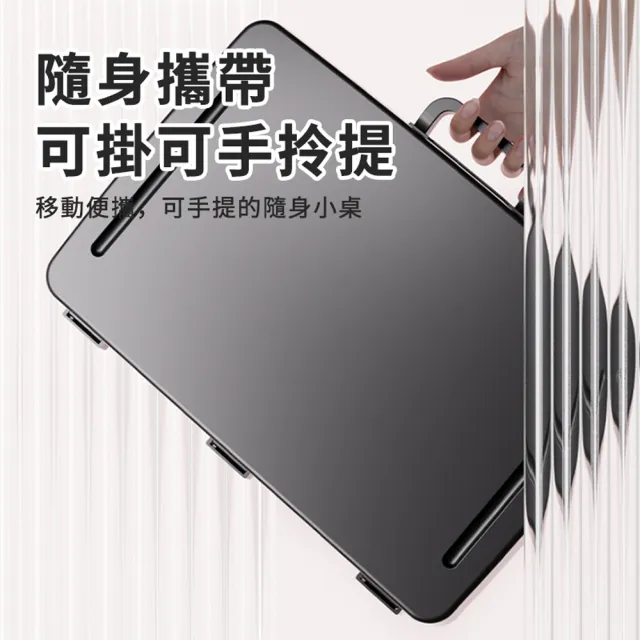 懶人可攜式折疊桌 多功能手提電腦桌 學生宿舍床上折疊書桌 筆記本電腦桌 臥室飄窗坐地桌