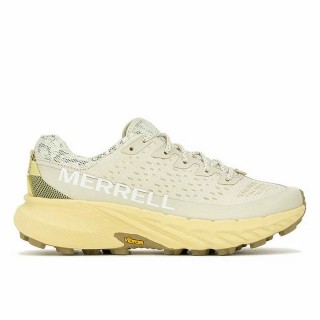 【MERRELL】運動鞋 野跑鞋 女 AGILITY PEAK 5 奶油黃 ML068260(J068260)