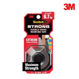 【青禾坊】3M Scotch超強力雙面膠 1.5米長-多用途(雙面膠 黏貼膠帶 強力膠帶)