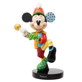 【Enesco】Disney 迪士尼 Romero Britto系列 米奇樂隊指揮塑像居家擺飾