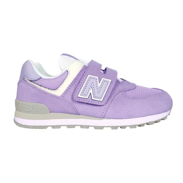 【NEW BALANCE】17-21CM_女中童休閒運動鞋--WIDE-麂皮 574系列 寬楦(PV574ESL)