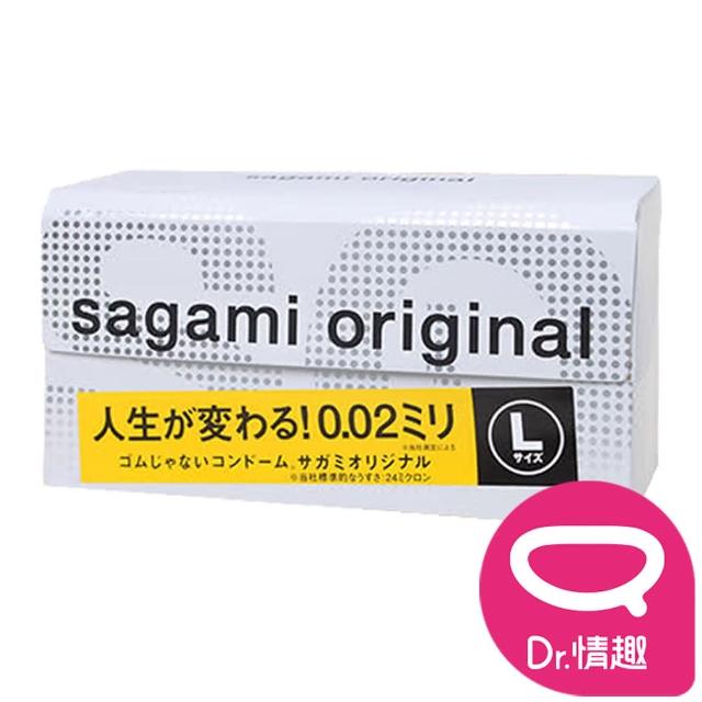 【Dr. 情趣】相模Sagami 002超激薄保險套 L加大12入/盒