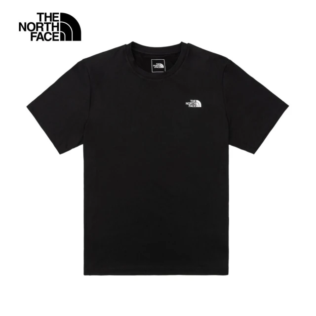 The North Face TNF 北臉 休閒 吸濕防曬 短袖上衣 M BREEZE GRAPHIC S/S TEE - AP 男 黑(NF0A89ZZJK3)