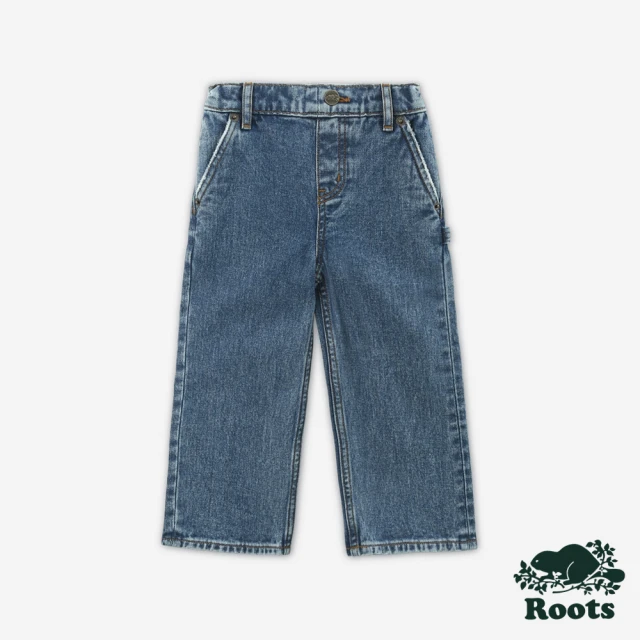 Roots Roots 小童-WIDE LEG DENIM 長褲(藍色)