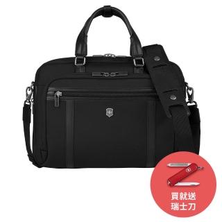 【VICTORINOX 瑞士維氏】13吋電腦可擴充套件公事包 Laptop Brief(611470)