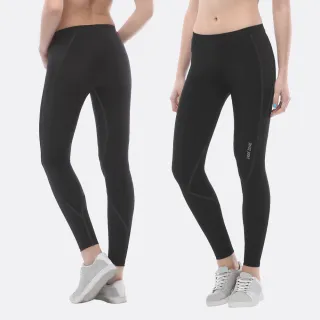 【FREEZONE】現貨 石墨烯磨毛保暖 緊身壓力長褲 女款-100型(基礎支撐機能壓縮/慢跑登山運動/遠紅外線保溫)