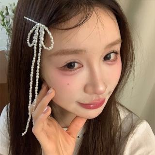 【LEESA】珍珠髮飾\蝴蝶結髮夾\劉海夾\韓系髮夾\一字髮夾\miumiu風髮夾\小香髮夾\y2k髮夾\女生禮物