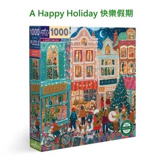 【eeBoo】1000 Piece Puzzle 1000片拼圖 I13.(聖誕節Christmas幼兒童大人成人桌遊遊戲拼圖- 四款可選)