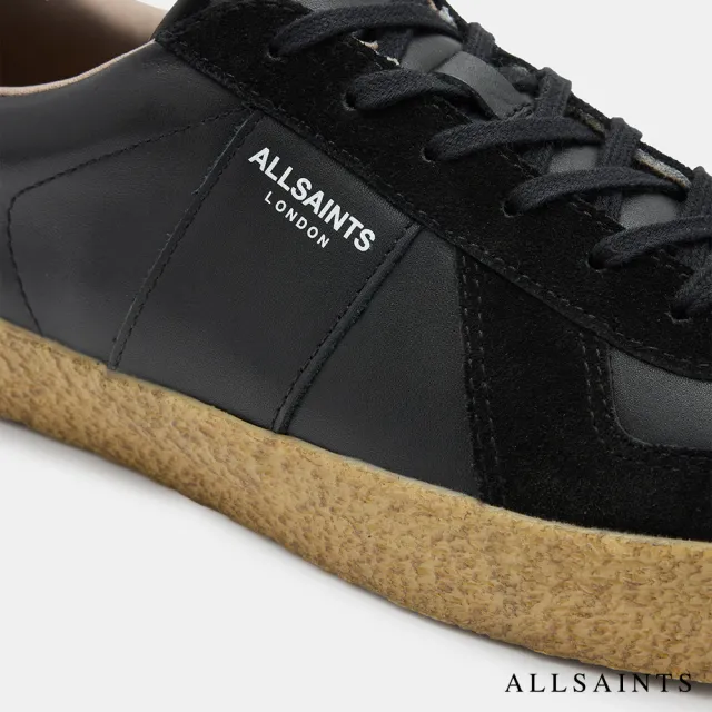 【ALLSAINTS】JAIMEE 牛皮底休閒鞋-黑 M052FB(男款)