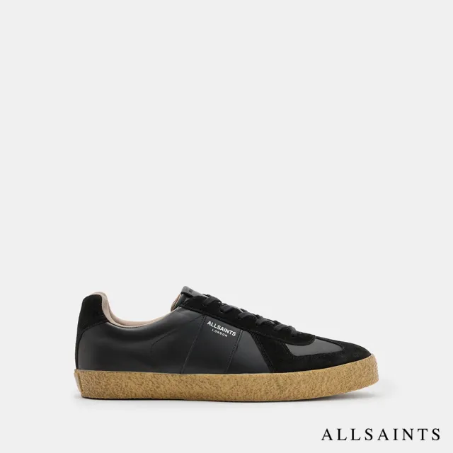 【ALLSAINTS】JAIMEE 牛皮底休閒鞋-黑 M052FB(男款)