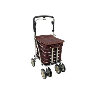 【臺灣製造】菜籃助步車(折疊無扶手大空間輕鬆購物)