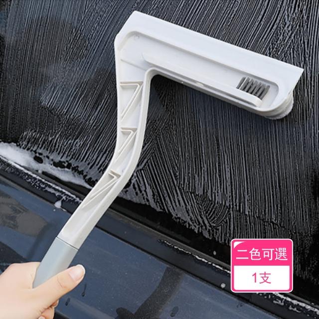 晴安居 三合一刮水清潔刷 大面積廚房浴室鏡面流理台縫隙刷刮刀 1支