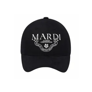 【MARDI MERCREDI】棒球帽 黑色 象牙白刺繡LOGO 學院風 CAP ALUMNI CLASSIQUE