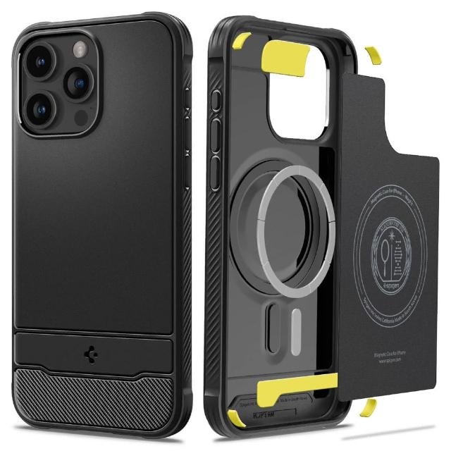 【Spigen】SGP iPhone 16 Pro/ 16 Pro Max Rugged Armor MagFit-磁吸軍規防摔保護殼