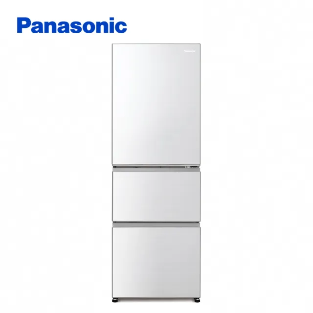 【Panasonic 國際牌】385公升新一級能源效率三門變頻冰箱-晶鑽白(NR-C384HV-W1)